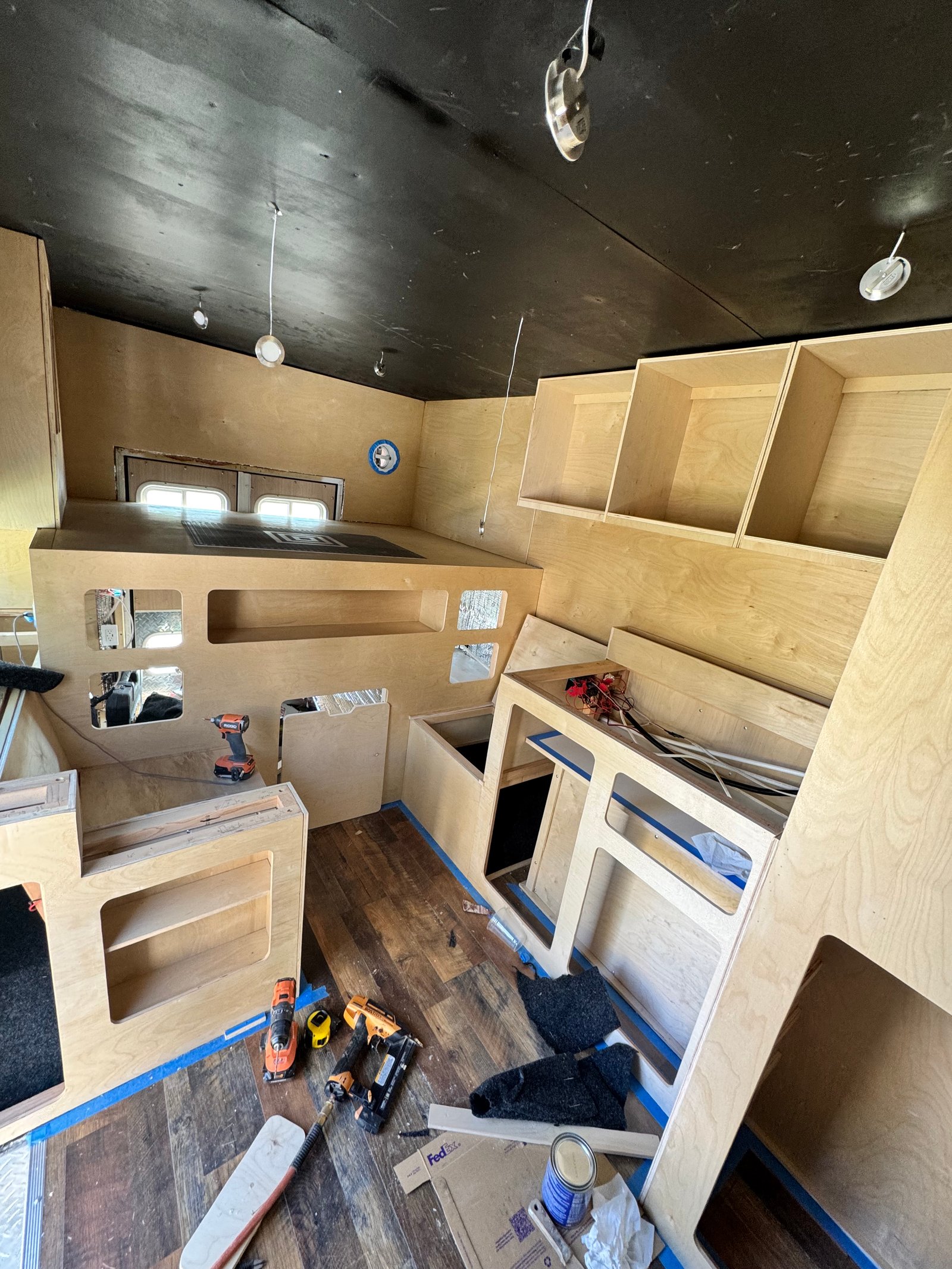 Additional build progress photo